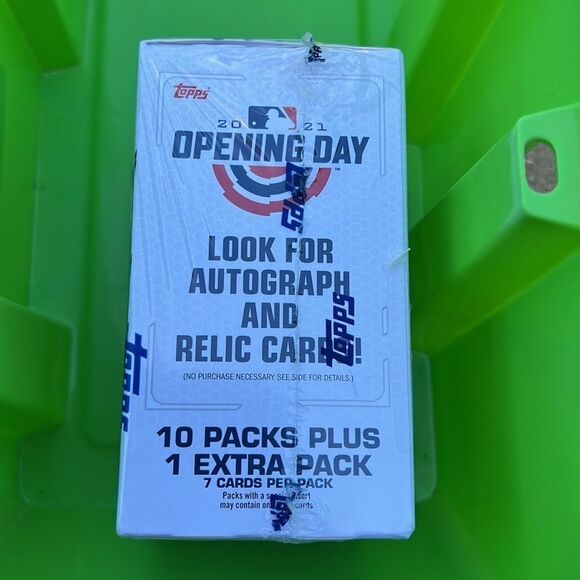 Factory Sealed 2021 Topps Opening Day Blaster Box - Picture 3 of 3